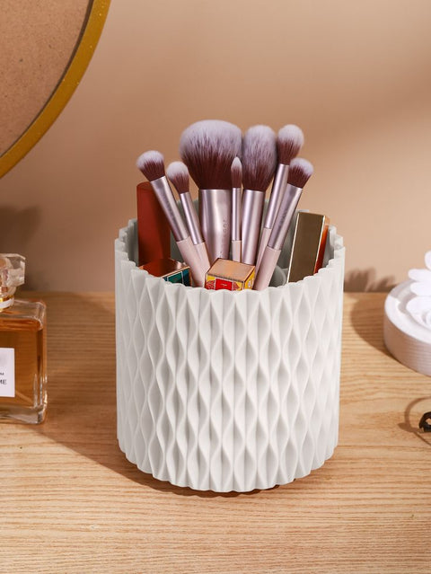 360° Rotatable Makeup Brush Organizer – 🎨✨ TWO VARIANT
