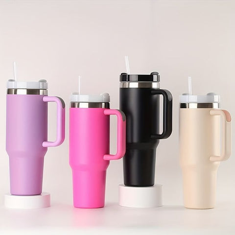 ✨40 oz Insulated Tumbler 1200ML HOT AND COLD✨